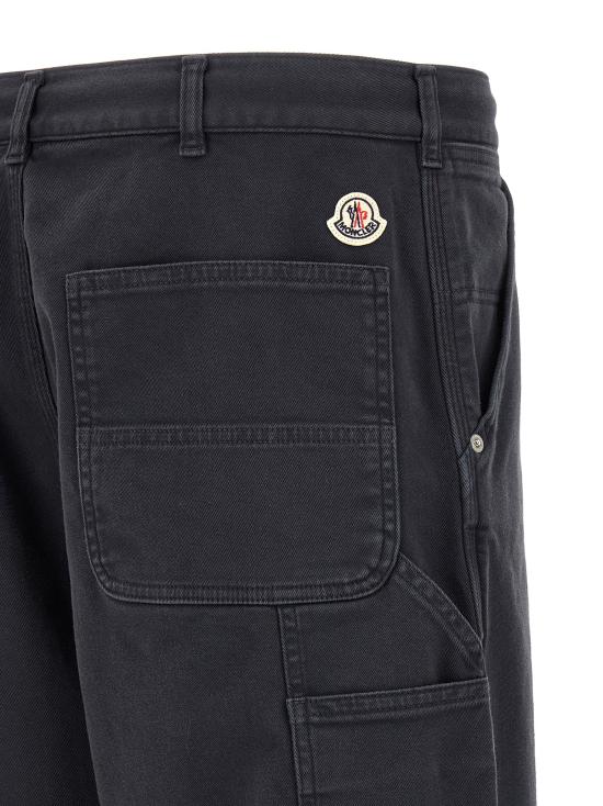 26SS 몽클레어 카고 팬츠 MO329542BM BLACK - MONCLER