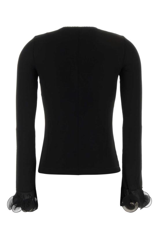 26FW 모스키노 블라우스 A12035535 555 BLACK - MOSCHINO