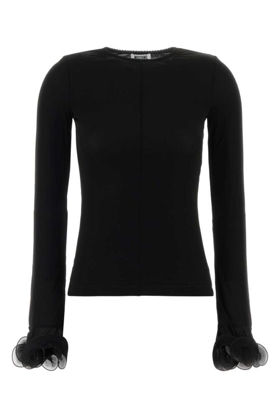 26FW 모스키노 블라우스 A12035535 555 BLACK