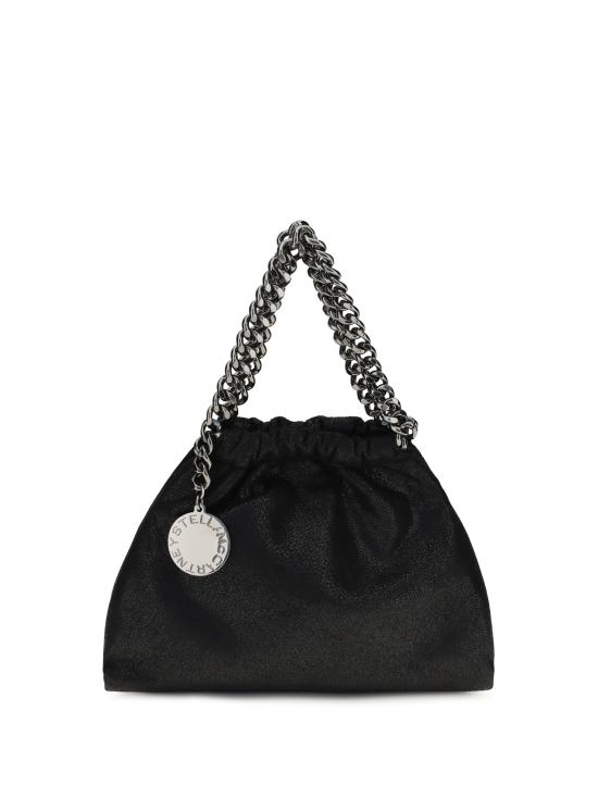 26FW 스텔라 맥카트니 팔라벨라 드로스트링 숄더백 7B0144W9132 1000 BLACK