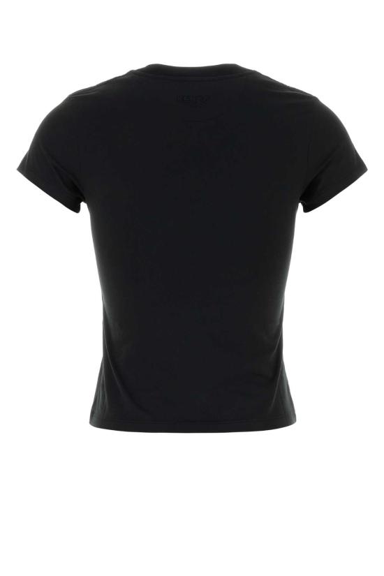 26SS 겐조 와일드 타이거 엠브로이더드 티셔츠 FG52TS2164SO 99J BLACK - KENZO