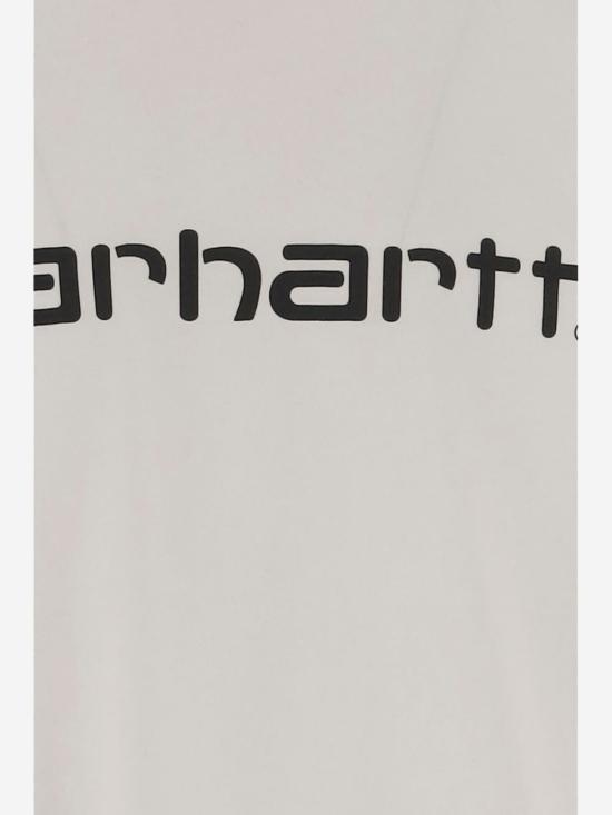 26FW 칼하트 WIP 스크립트 숏 슬리브 티셔츠 I035700 00AXX WHITE - CARHARTT WIP