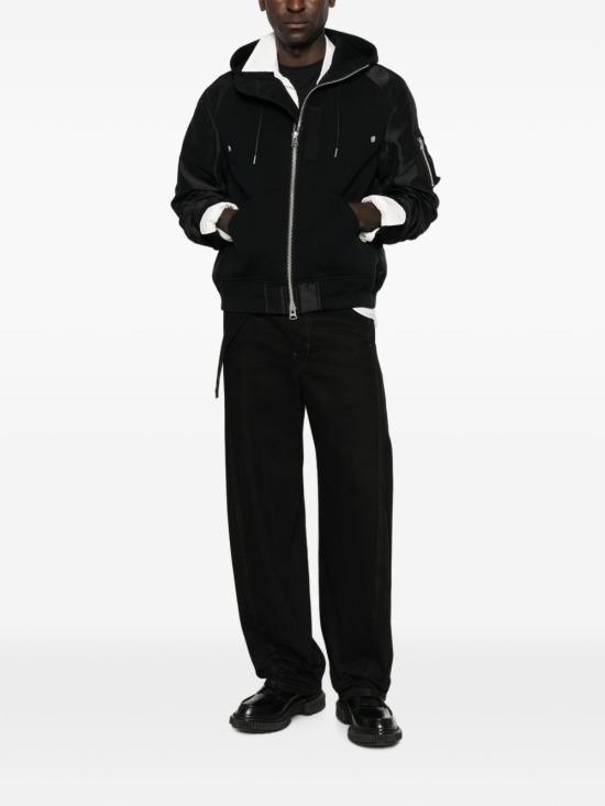 26FW 사카이 긴팔 티셔츠 26 04136M 001 BLACK - SACAI