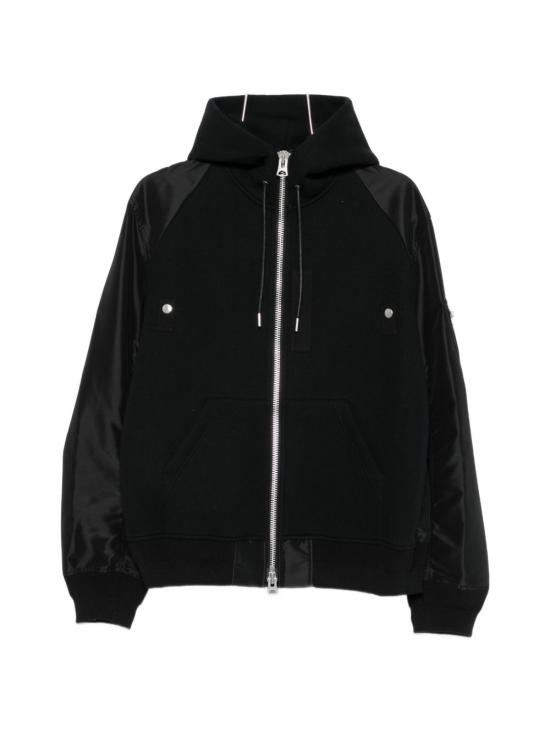 26FW 사카이 긴팔 티셔츠 26 04136M 001 BLACK