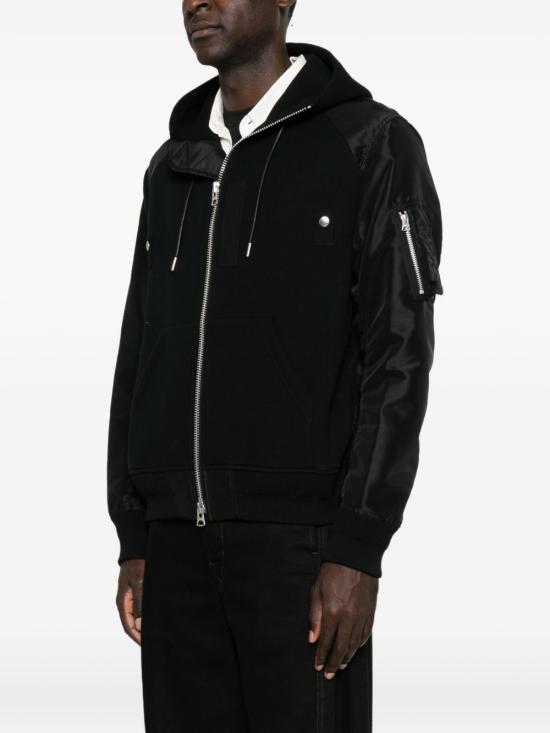 26FW 사카이 긴팔 티셔츠 26 04136M 001 BLACK - SACAI