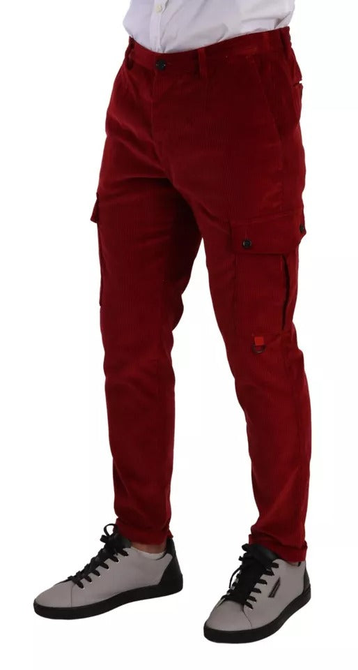  돌체앤가바나 카고 팬츠 PAN72732 RED - DOLCE & GABBANA