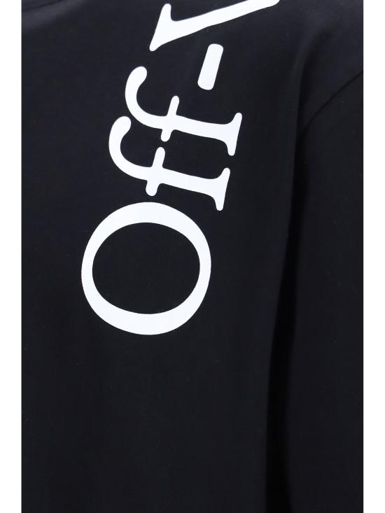 26FW 오프화이트 탑 OMAA120F26JER01000 001 BLACK - OFF WHITE