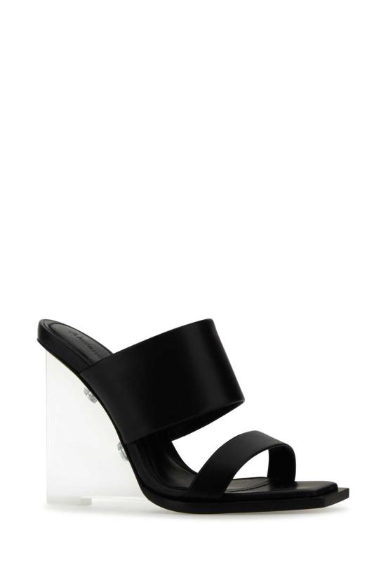  알렉산더 맥퀸 샌들 746240WIDQ0 1000 BLACK - ALEXANDER MCQUEEN