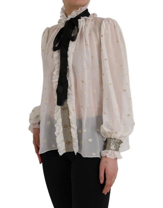  돌체앤가바나 블라우스 TSH851999 WHITE - DOLCE & GABBANA