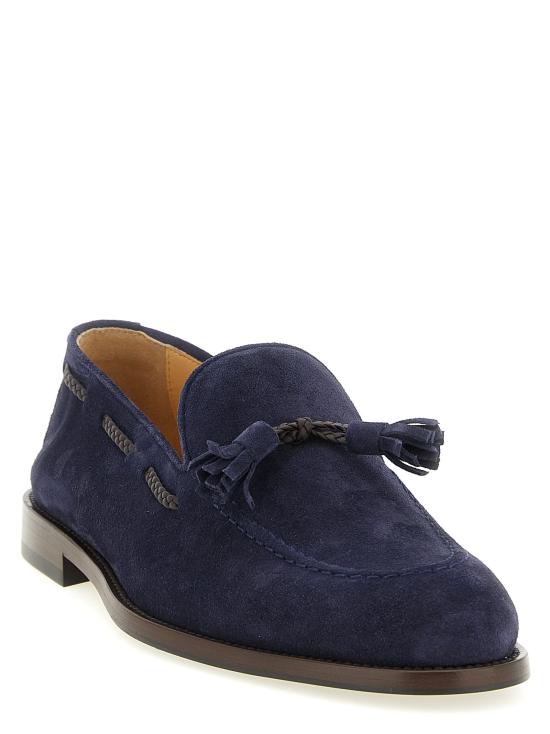  브루넬로 쿠치넬리 스니커즈 BR327233BM NAVY - BRUNELLO CUCINELLI