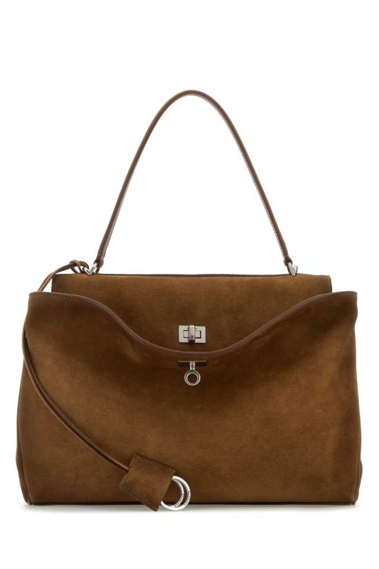  발렌시아가 로데오 미디움 핸드백 7897722AB4G 2533 BROWN