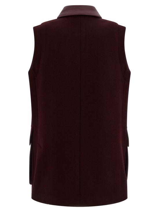 25FW 막스마라 베스트 MA324409BM BURGUNDY - MAX MARA