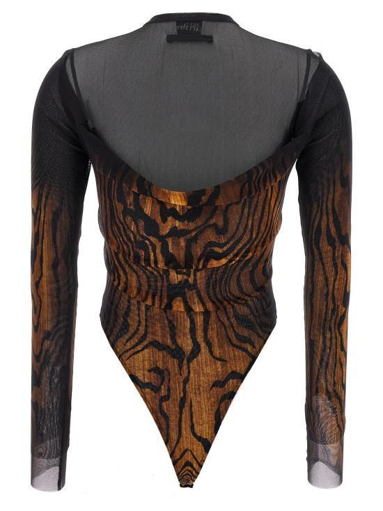 25FW 장 폴 고티에 바디수트 티셔츠 JE314059BM MULTICOLOR - JEAN PAUL GAULTIER