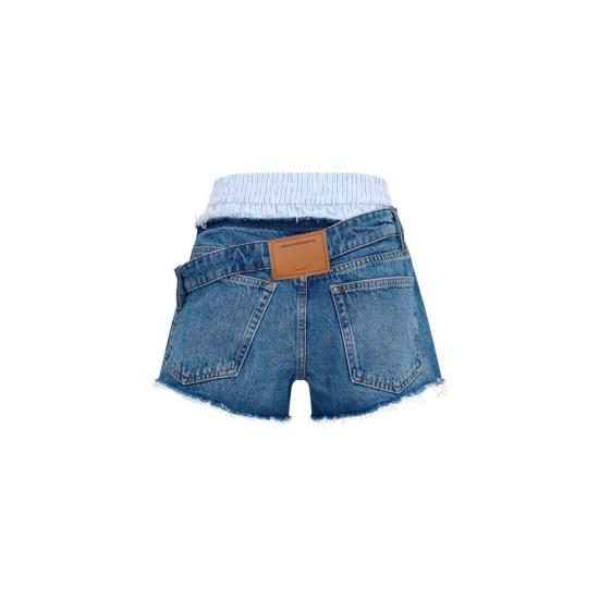 26FW 알렉산더 왕 숏팬츠 AL4DC3264124400CBB BLUE - ALEXANDER WANG