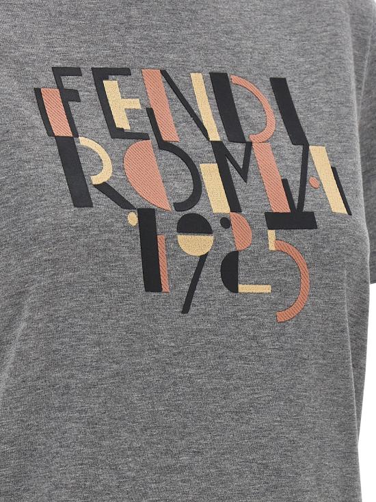 25FW 펜디 폴로 티셔츠 FE317758BM GRAY - FENDI