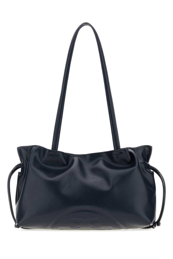 26FW 토리버치 엘라 리사이클드 드로스트링 스몰 토트 핸드백 178768 401 NAVY - TORY BURCH
