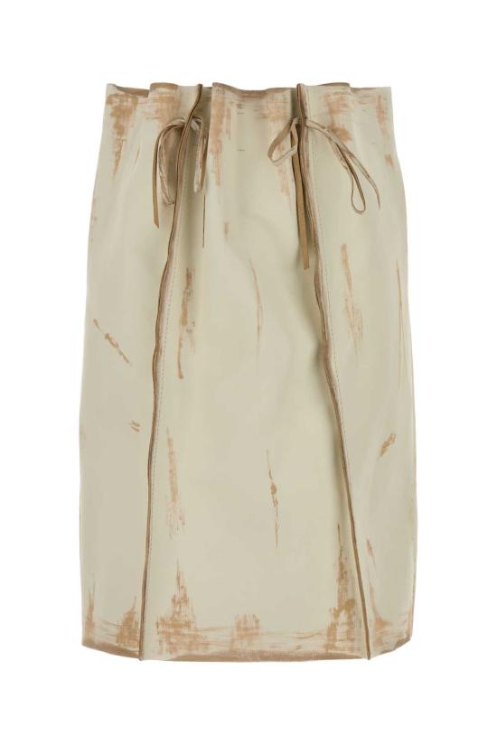 25FW 프라다 스커트 51928SOOO18DD F0009 BEIGE