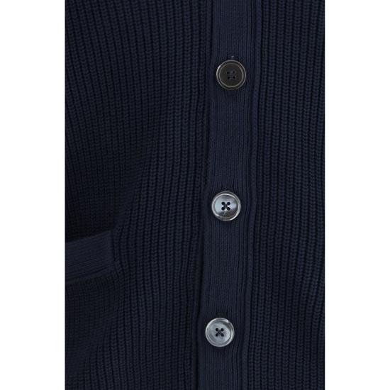 26SS 톰브라운 가디건 THMKC635AY3065415BB NAVY - THOM BROWNE