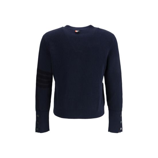 26SS 톰브라운 가디건 THMKC635AY3065415BB NAVY - THOM BROWNE