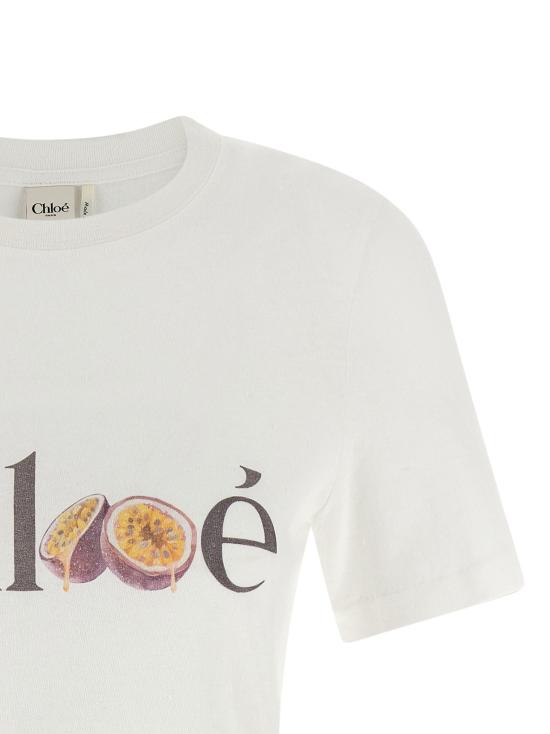 26SS 끌로에 폴로 티셔츠 CH325977BM WHITE - CHLOE