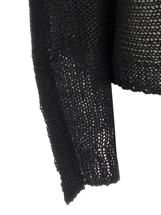 25FW 이세이 미야케 스웨터 IS322512BM BLACK - ISSEY MIYAKE