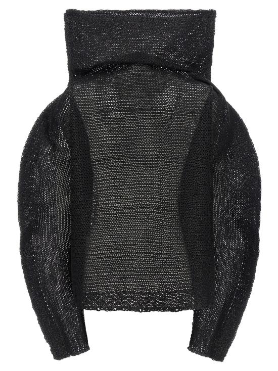 25FW 이세이 미야케 스웨터 IS322512BM BLACK - ISSEY MIYAKE