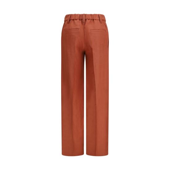 26SS 브루넬로 쿠치넬리 팬츠 BRMH527P9198C8604BB ORANGE - BRUNELLO CUCINELLI