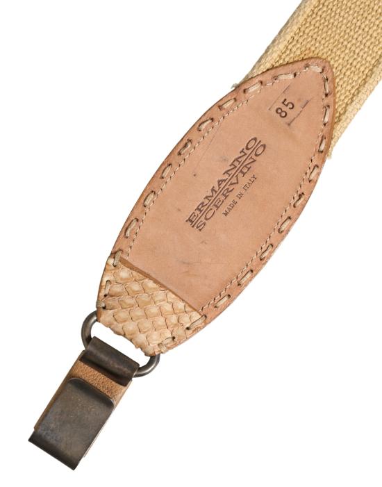 에르마노 설비노 벨트 WMB608 BEIGE - ERMANNO SCERVINO