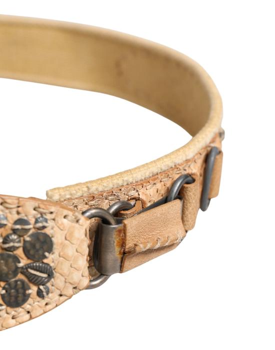 에르마노 설비노 벨트 WMB608 BEIGE - ERMANNO SCERVINO