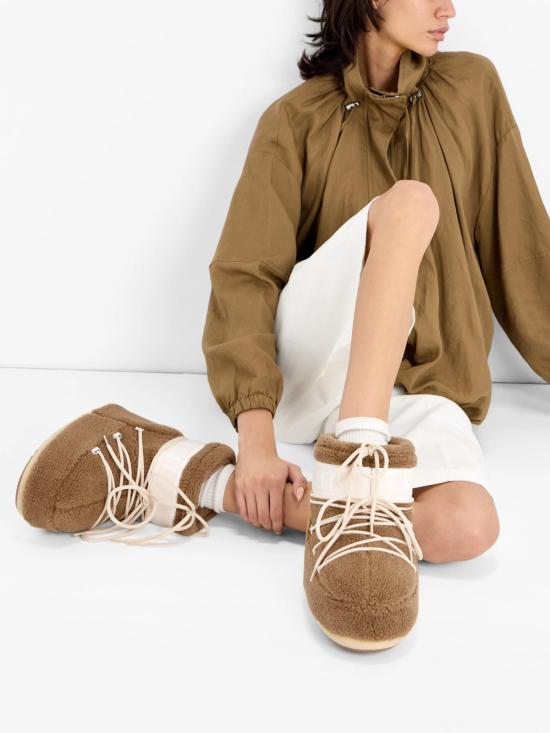 25FW 문부츠 아이콘 나일론 로우 부츠 80D1409700M047 BEIGE - MOON BOOT
