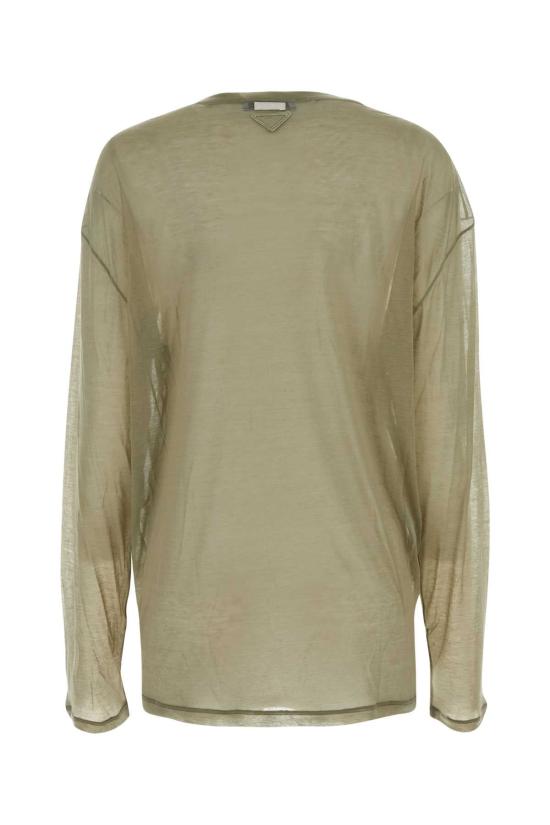  프라다 폴로 티셔츠 34644S23114F1 F0393 BEIGE - PRADA