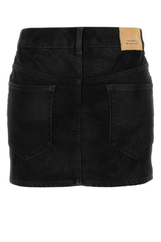 25FW 이자벨마랑에뚜왈 스커트 JU0363FAC3B01E 01BK BLACK - ISABEL MARANT ETOILE