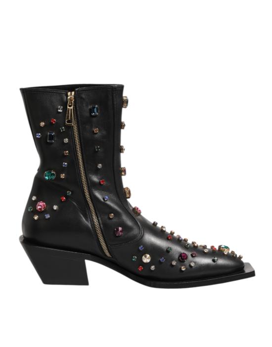  돌체앤가바나 부츠 MV7903 BLACK - DOLCE & GABBANA