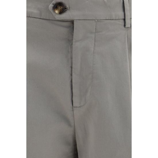 26SS 브루넬로 쿠치넬리 치노 팬츠 BRM289LE1450C6018BB GRAY - BRUNELLO CUCINELLI