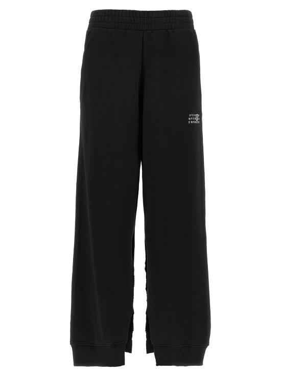 25FW MM6 메종마르지엘라 트레이닝/조거 팬츠 MM315135BM BLACK
