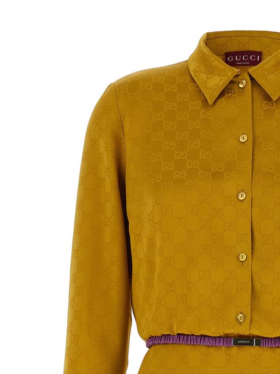 26SS 구찌 원피스 GU336056BM YELLOW - GUCCI