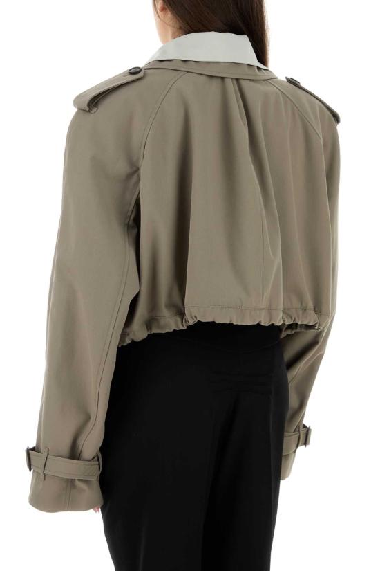 26SS 디 아티코 트렌치 코트 260WCB00111PLC003AA 700 BEIGE - THE ATTICO