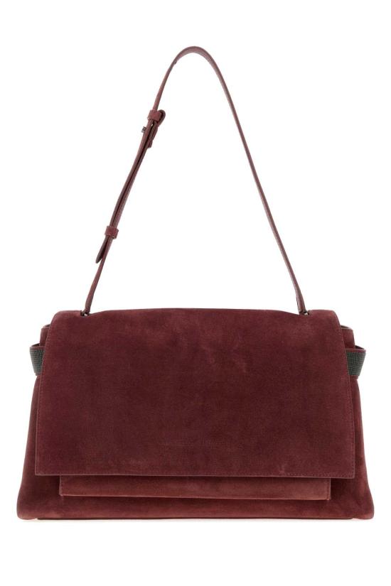 26FW 브루넬로 쿠치넬리 숄더백 MBDLB2816P C4187 BURGUNDY