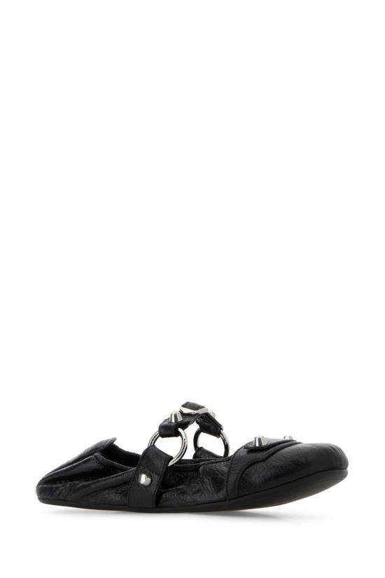  발렌시아가 시티 발레리나 828095WAD4Y 1080 BLACK - BALENCIAGA