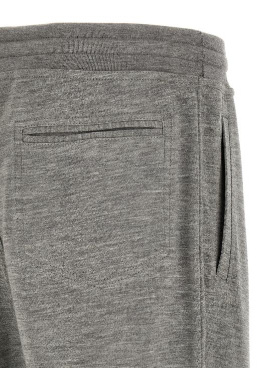 26SS 브루넬로 쿠치넬리 트레이닝/조거 팬츠 BR336279BM GRAY - BRUNELLO CUCINELLI