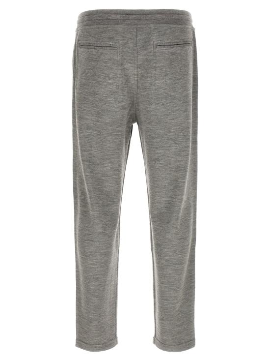 26SS 브루넬로 쿠치넬리 트레이닝/조거 팬츠 BR336279BM GRAY - BRUNELLO CUCINELLI