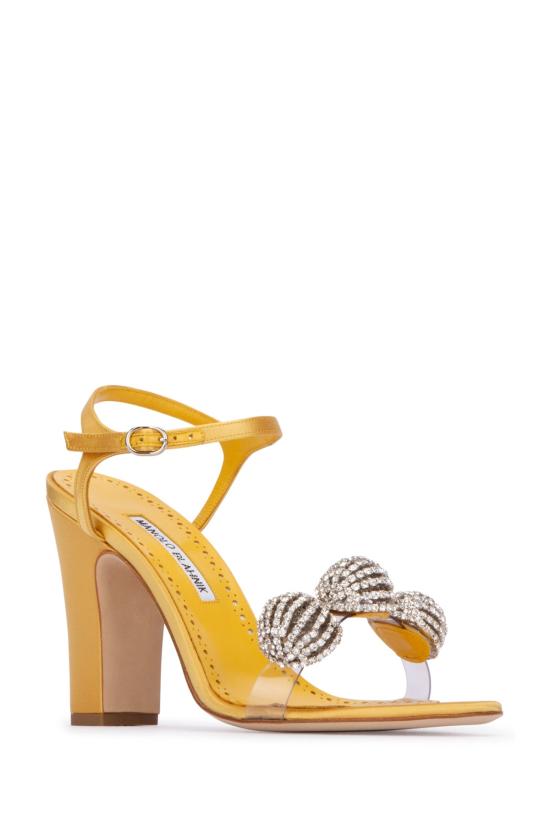  마놀로 블라닉 힐/펌프스 ELHOB4221513 MORA GOLD - MANOLO BLAHNIK