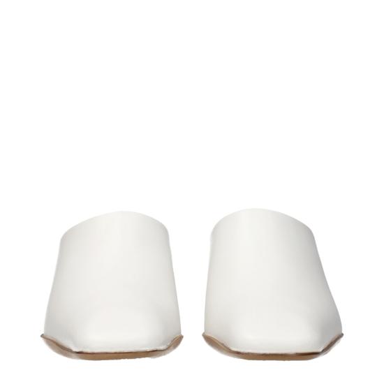  질샌더 뮬/슬리퍼 JI15531635769609BT WHITE - JIL SANDER