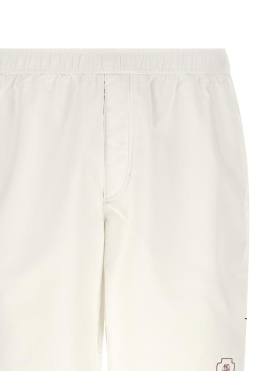 26SS 브루넬로 쿠치넬리 숏팬츠 BR336258BM WHITE - BRUNELLO CUCINELLI