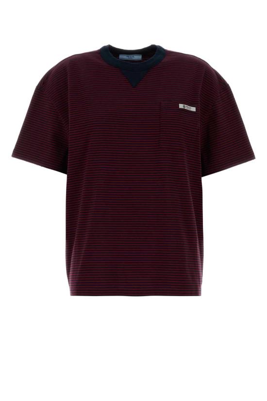 26SS 프라다 폴로 티셔츠 3575BSOOO18V9 F0X57 BURGUNDY