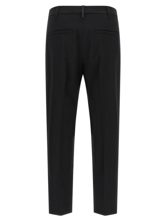 26FW 브루넬로 쿠치넬리 팬츠 BR336924BM BLACK - BRUNELLO CUCINELLI