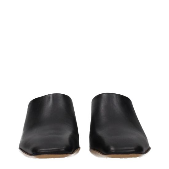  질샌더 뮬/슬리퍼 JI15531632918793BT BLACK - JIL SANDER