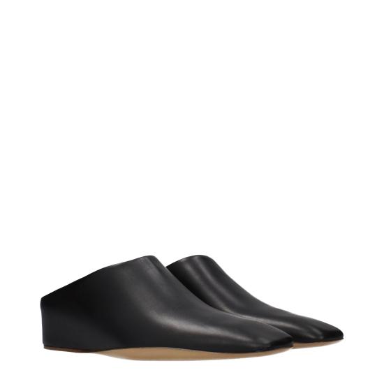  질샌더 뮬/슬리퍼 JI15531632918793BT BLACK - JIL SANDER