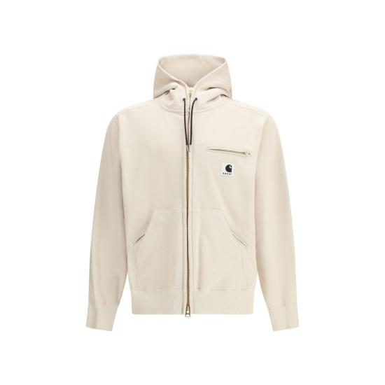 26SS 사카이 후드 티셔츠 SA2601091S199BB BEIGE