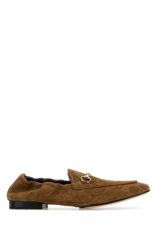 26SS 구찌 플랫 슈즈 854414AADWE 2118 BROWN
